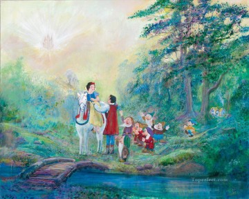  blanco - Blancanieves y el príncipe Algún día mi príncipe vendrá dibujos animados para niños
